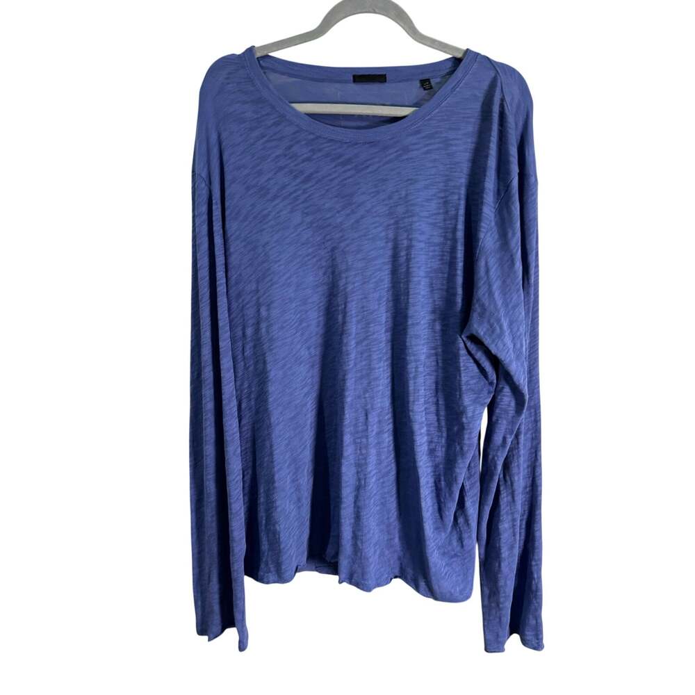 ATM Anthony Thomas MelilloBlue Long Sleeve Shirt Large